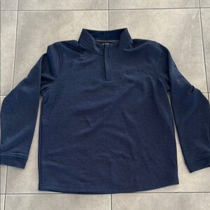 Under Armour ColdGear Navy Pullover 1/4 Zip